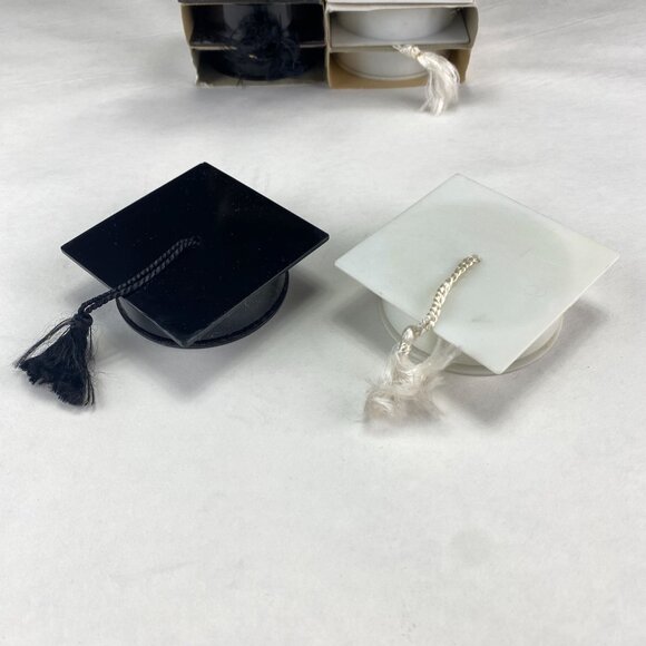 Vintage Graduation Cap with Tassel Jewelry Presentation Gift Box Lot of 14 - Picture 2 of 10